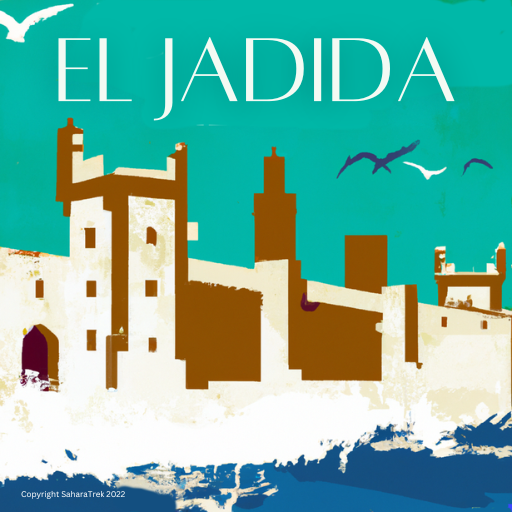 El Jadida Travel Poster