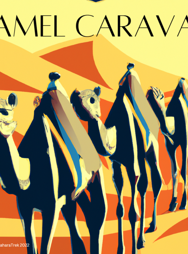 Camel Caravan Poster