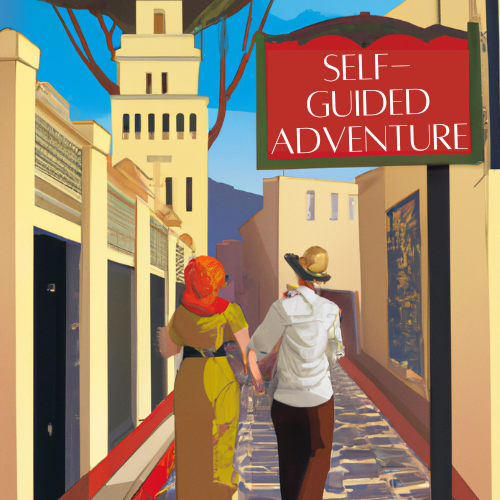 Self-guided adventures poster