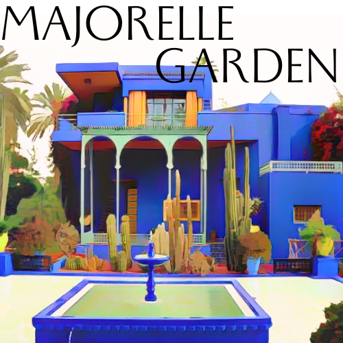 Majorelle Garden with SaharaTrek